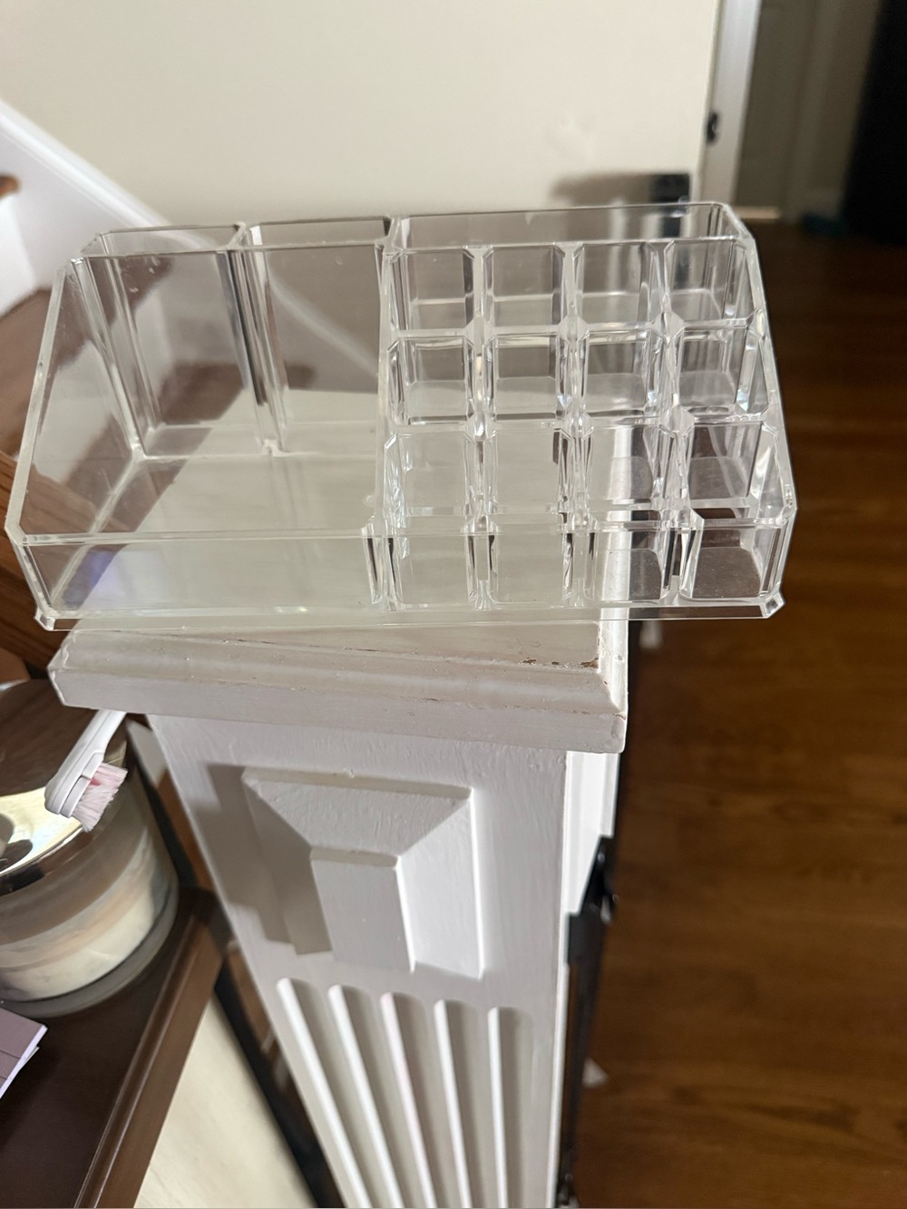 Clear Acrylic Makeup & Desk Organizer - Transparent Storage